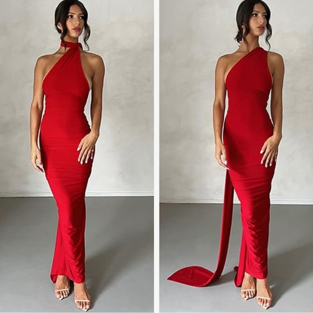 Open Back Maxi Dress